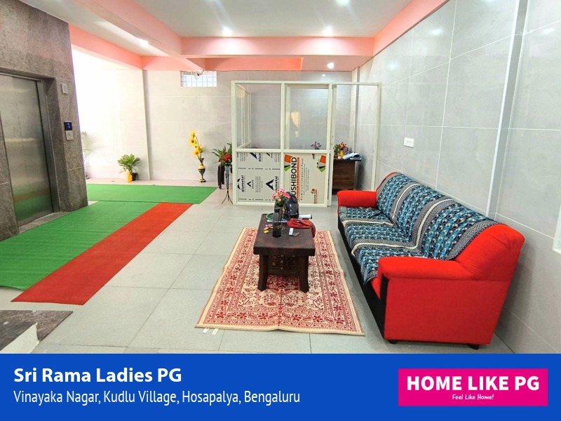 Sri Rama Ladies Pg room in HSR Layout Bangalore with premium furnishings and clean interiors — PG photo 1 of 14 Sri Rama Ladies Pg room in HSR Layout Bangalore with premium furnishings and clean interiors — PG photo 1 of 14
